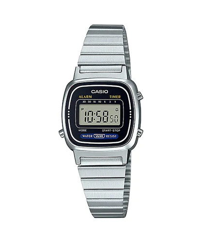 Orologio casio la670wa - casio, cromo