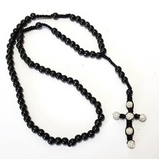 Gesù Ciondolo Collana Croce