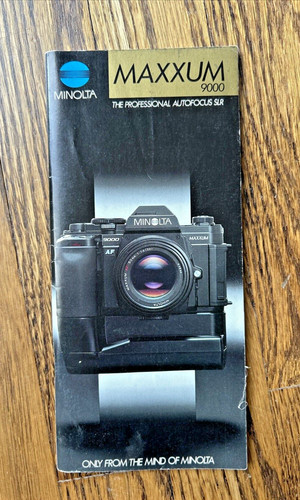Brochure minolta maxxum - brochure,