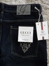 Gucci Men's Denim Jeans Pants