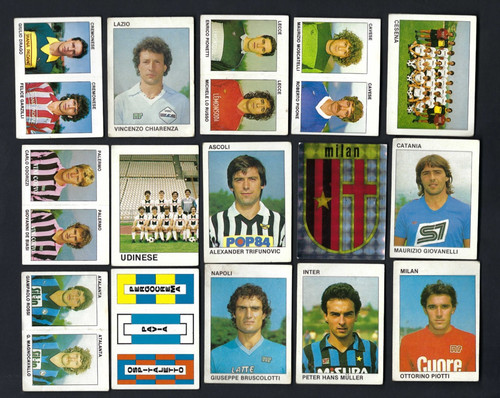 Lotto figurine calcio - 15, flash
