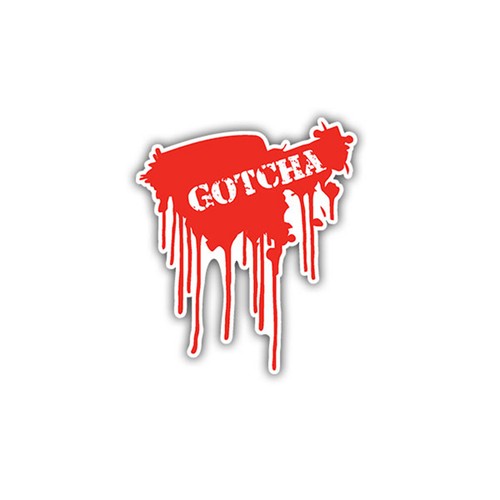 Adesivo sticker gotcha - adesivo/sticker,