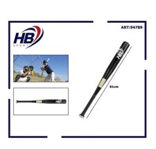 Mazza da baseball metallo sport mazze softball 81cm impugnatura antiscivolo