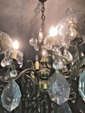 LAMPADARIO CON GOCCE ANNI 40