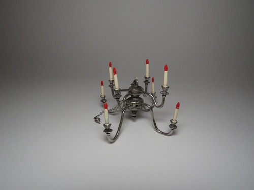 Lampadario vintage queen anne - lampadario,