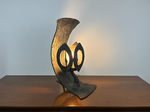 Lampada tavolo brutalista - tavolo,