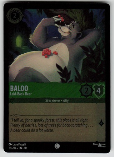 Baloo laid back - laid-back, cold