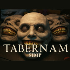 Maschera Horror in Lattice Cranio Demone Sanguinoso Halloween Adulto