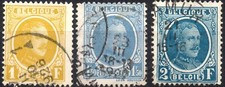 BELGIO 1922/1927 - Usati
