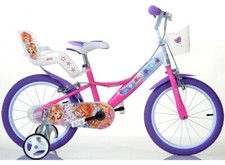 BICI BIMBA WINX 16 BICICLETTA BAMBINA DINO BIKES ITALIANA PER BIMBE 107-138 cm
