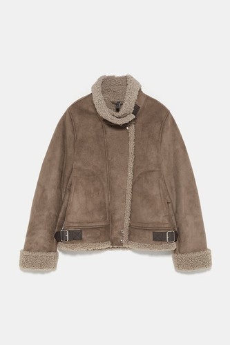Zara women double faced bomber - zara,