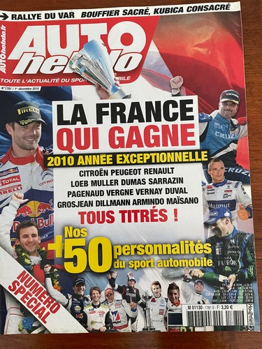Auto hebdo 1781 12 - hebdo, 01/12/2010