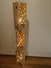 lampada da terra fatta a mano