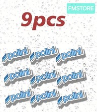 9 PEZZI STICKER ADESIVO