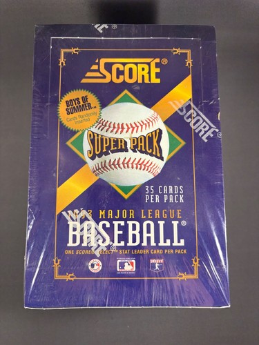 Rare 1993 score baseball - score,