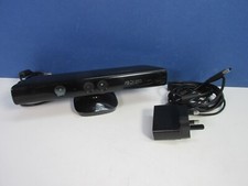FUNZIONANTE microsoft XBOX 360 SENSORE KINECT BARRA FOTOCAMERA UFFICIALE & ALIMENTATORE CAVO