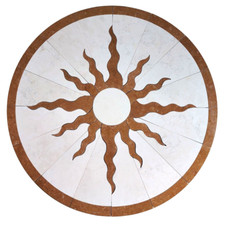 Medaglione in marmo da