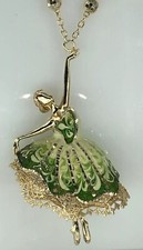 Collana Ballerina In Argento E