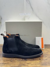 Santoni Chelsea Boot Suede