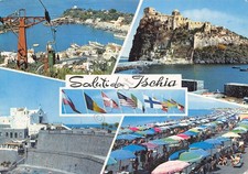 Postcard Ischia cable car