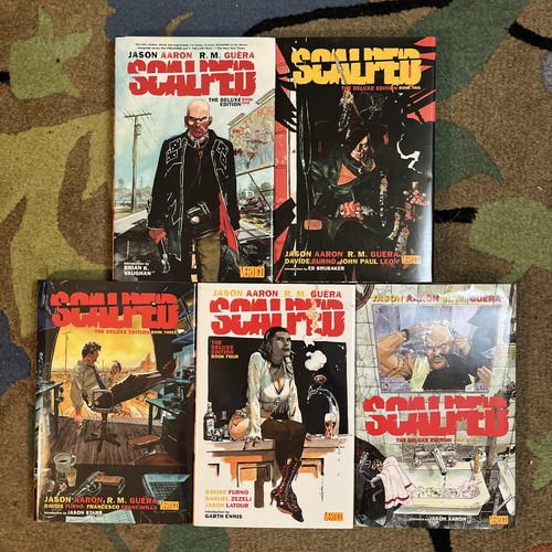 Scalped edizione deluxe - scalped, libro