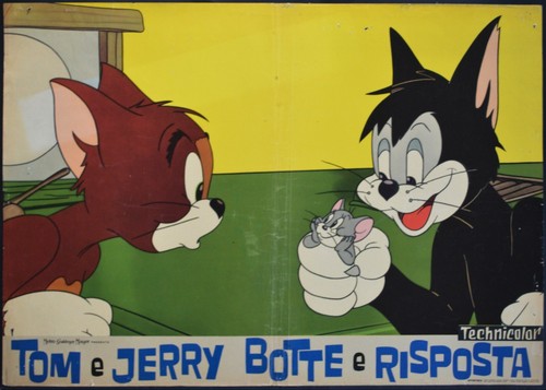 Fotobusta tom jerry botte e - fotobusta,