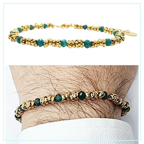 Bracciale uomo acciaio inox