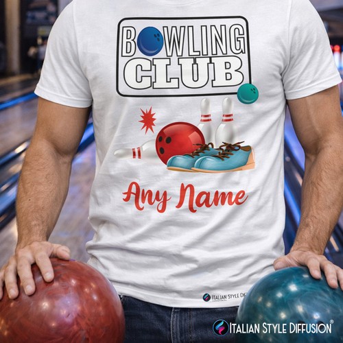 Shirt bowling personalizzata - bowling,