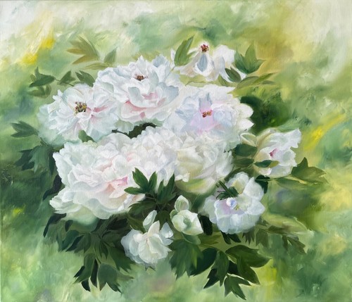 Dipinto olio 60x70 fatto - fatto, a
