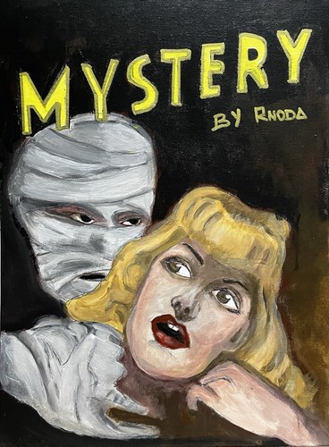 Copertina rivista pulp fiction - copertina,