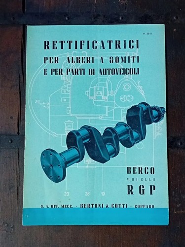 Raro depliant berco - raro, 101