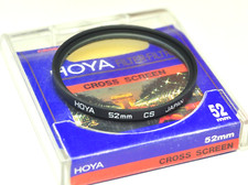 ★ HOYA JAPAN CROSS SCREEN 52 mm  FILTRO CREATIVO★