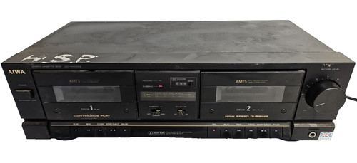 Aiwa wx333 cassette deck - aiwa, ad-wx333