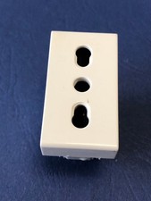 ave sistema 45 presa bipasso bianco  originale