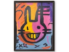 Quadro coniglietto malizioso