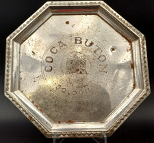 COCA BUTON BOLOGNA   - VASSOIO PUBBLICITARIO ANNI '40/50 - DISCRETE CONDIZIONI