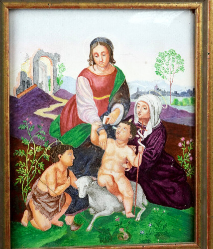Quadro antico smaltato limoges - antico,