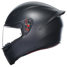 AGV K1-S Casco Moto Nero Solido Opaco