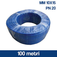 TUBO PVC ALTA PRESSIONE PER IRRORARE MM 10X15 MT 100 BAR 20 MOTOPOMPA (29915/100