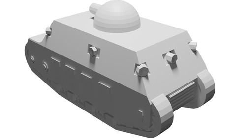 Modello carro armato fiat - carro,