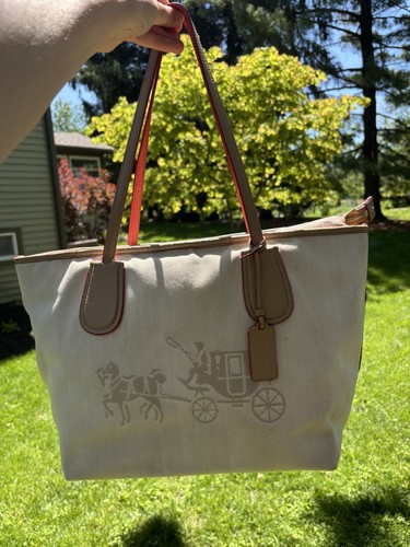 Borsa shopper coach tracolla - borsa,