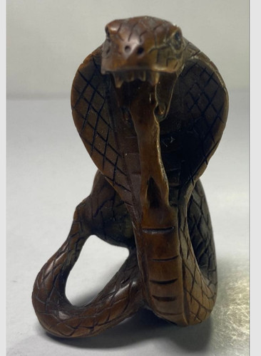Netsuke antico serpente