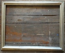 :::ANTICA CORNICE LEGNO VINTAGE CORNICE PIEGA: 66,5 x 87 cm, esterno 77 x 98 cm