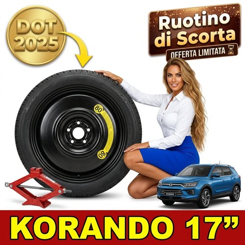 Ruotino scorta italiano - scorta, 17"