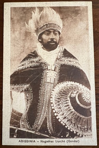 Cartolina coloniale abissinia - cartolina, coloniale-abissinia