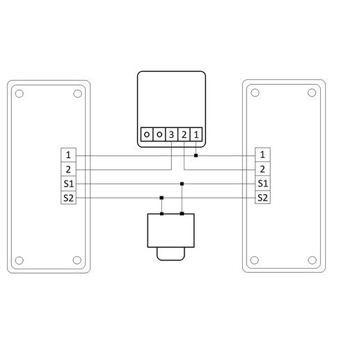 Kit citofono bifamiliare - kit,
