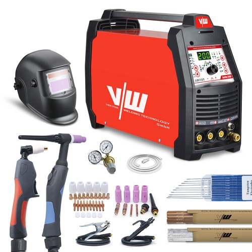 Set saldatrice tig 200a mma - tig, dc