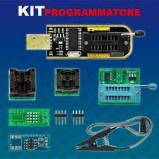 KIT PROGRAMMATORE CH341A EEPROM BIOS WINBOND MXIC 24XXX 25XXX SERIE