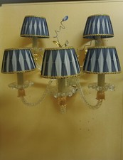 APPLIQUE BRACCI VETRO CON RAMI