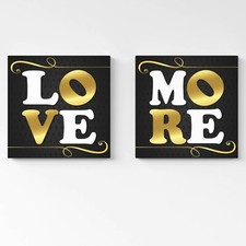 Set di 2 Quadri Moderni